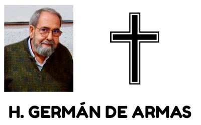 Fallecimiento del H. Germán de Armas