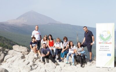 Recibimiento en Tenerife a los socios del Proyecto BEE de Erasmus +