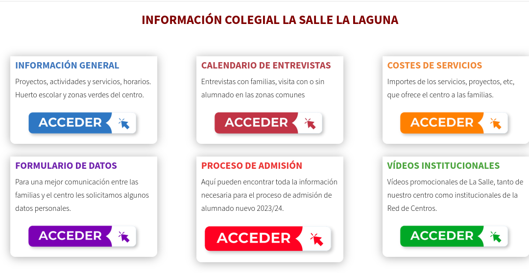 Accede a Admisión de Alumnos