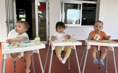 Una merienda muy saludable y animada