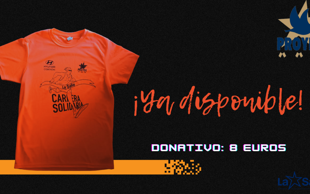 ¡Ya está disponible la camiseta de la Carrera Solidaria!