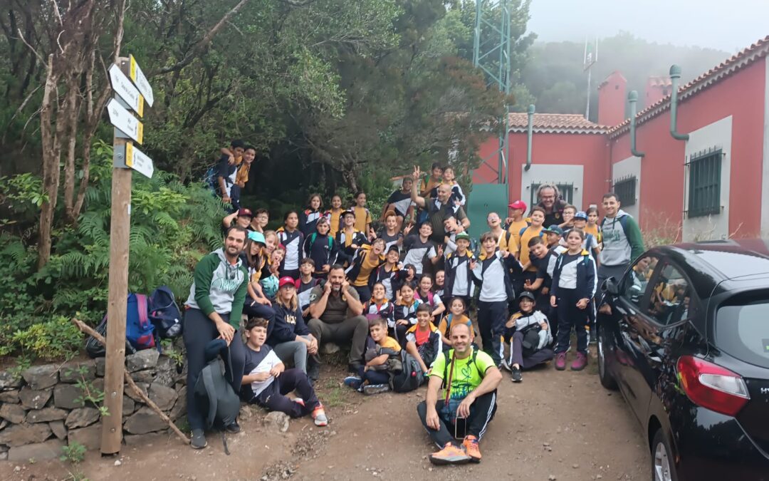 4º de Primaria disfruta del Parque Rural de Anaga