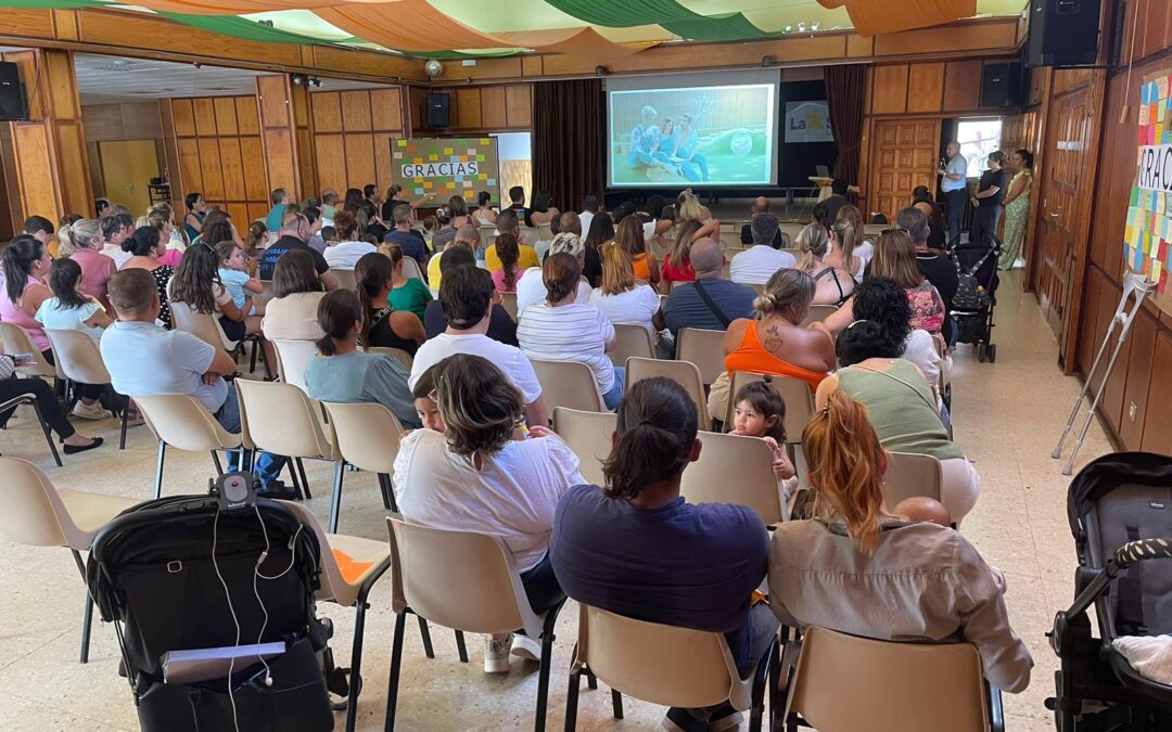 Primera reunión del curso del Claustro de Infantil con nuestras familias