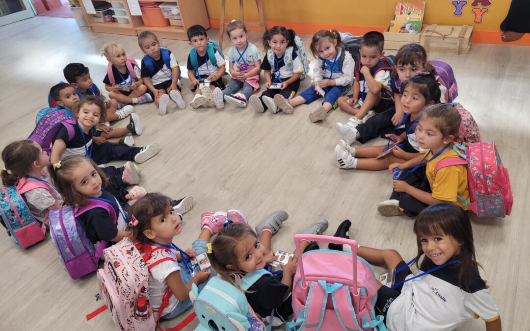 ¡Primer día de nuestro alumnado de 4º de Infantil!