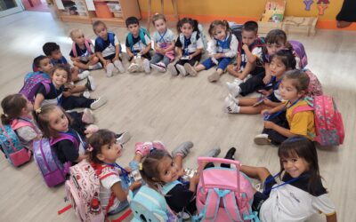 ¡Primer día de nuestro alumnado de 4º de Infantil!