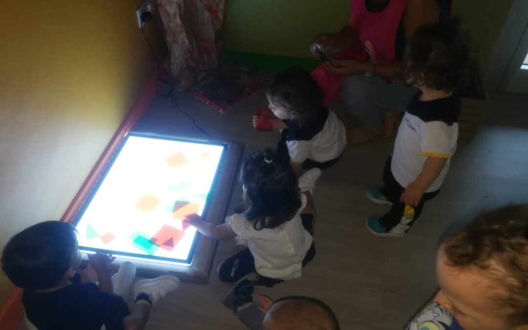 Disfrutamos y aprendemos en nuestra aula sensorial NCA