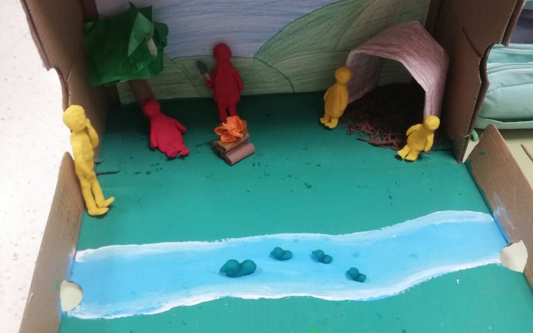 6º de Primaria comienza a elaborar sus dioramas