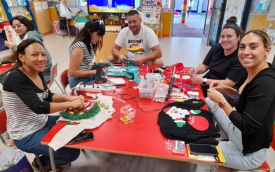 Taller Navideño con las familias de Infantil