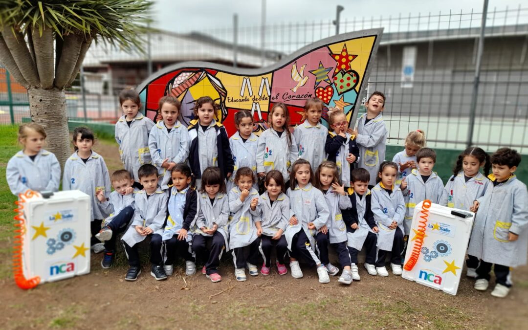 ¡5º de Infantil repara la Máquina de los Deseos!