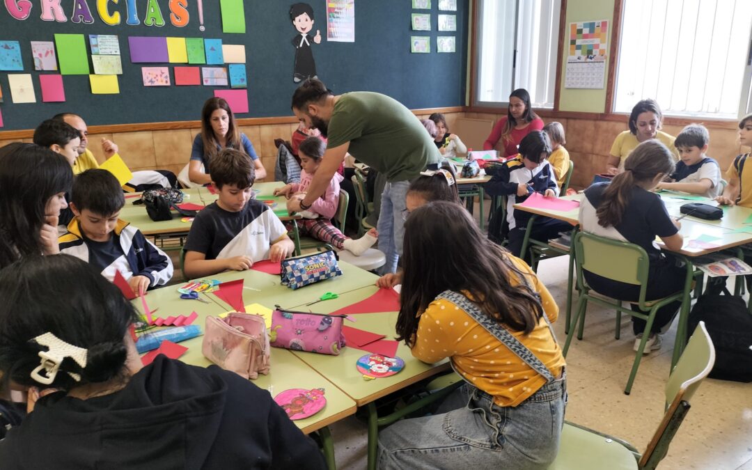 Talleres navideños en 1º y 2º de Primaria