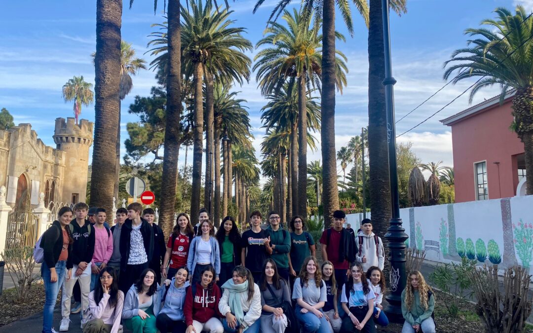 ¡Nos visitan alumnos y alumnas de Francia!