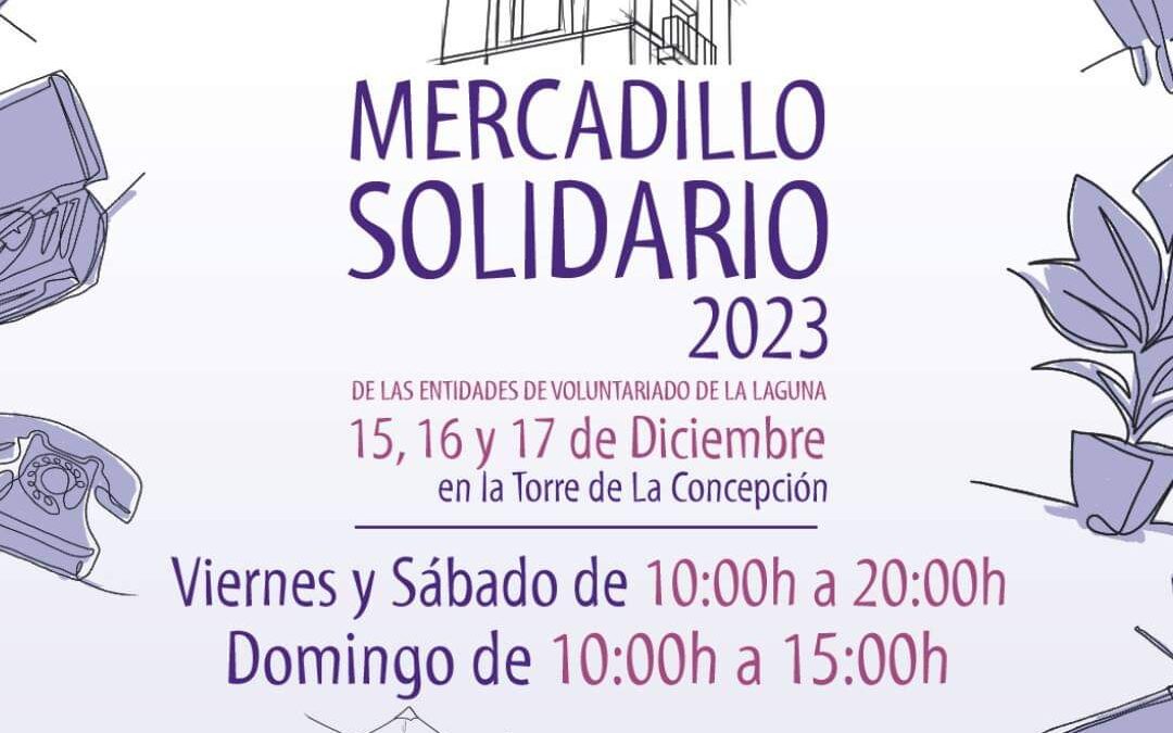 ¡PROYDE estará presente en el Mercadillo Solidario de La Laguna!