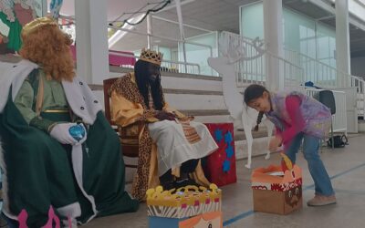 Nos visitan Sus Majestades Los Reyes Magos de Oriente