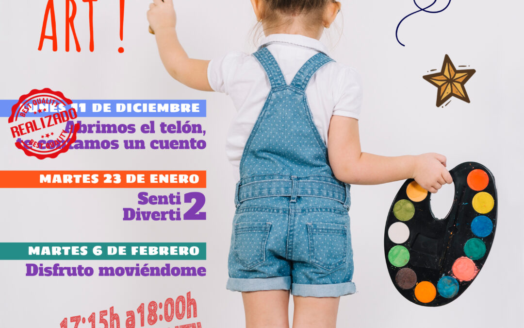 ¡Vuelven nuestros Talleres Sensoriales gratuitos!