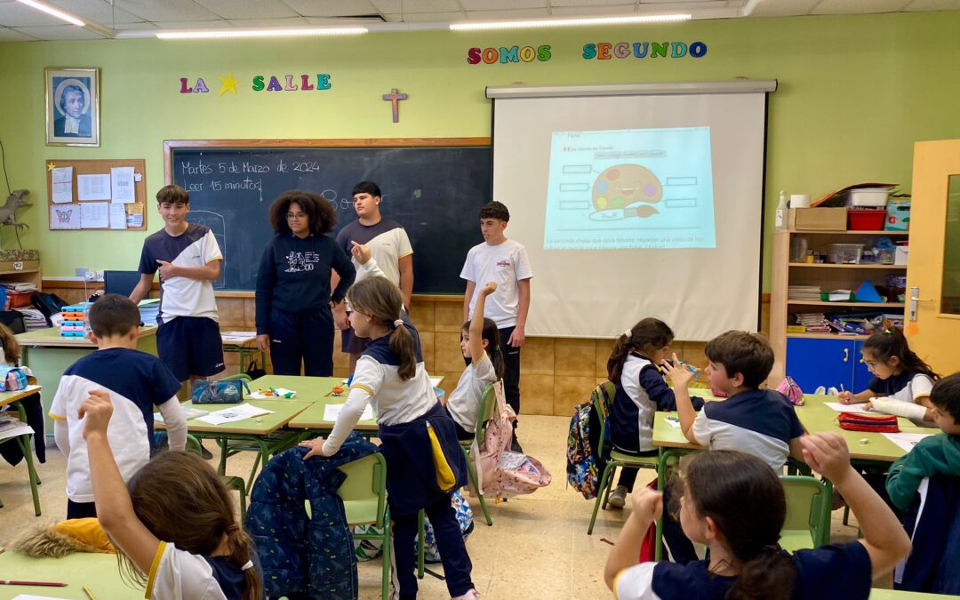 4º de la ESO acercan el Francés al Primer Ciclo de Primaria