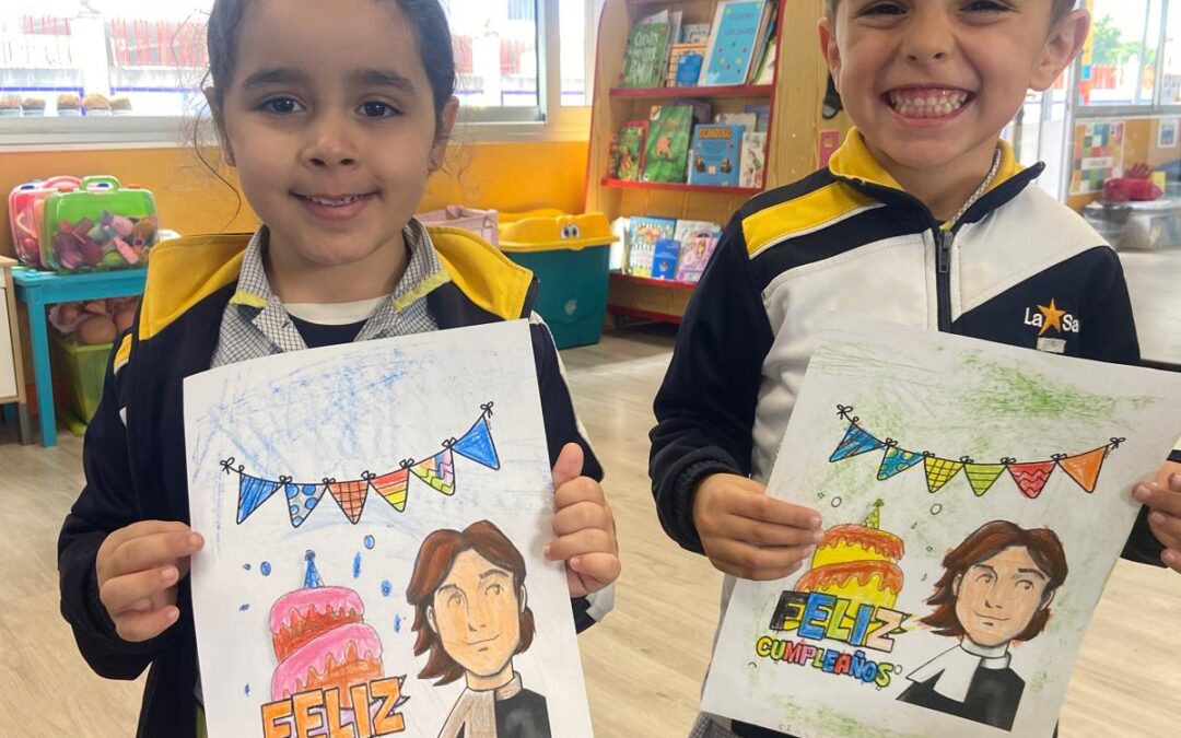 Infantil celebra el cumpleaños de San Juan Bautista de La Salle