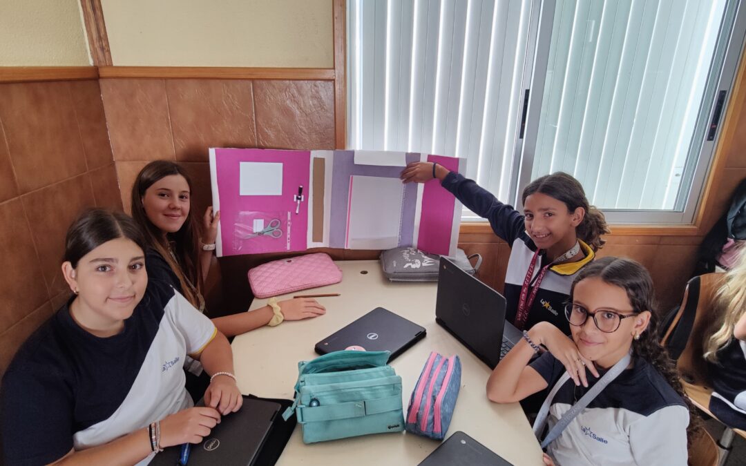 1º ESO elabora sus propias carpetas