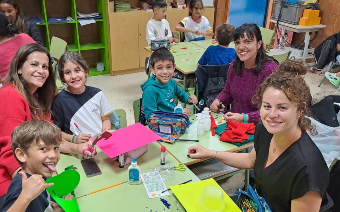 Talleres de Navidad en Tercero de Primaria