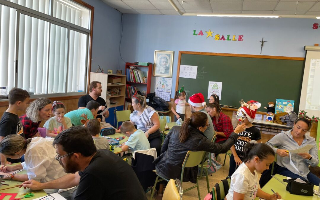 Talleres de Navidad en Segundo de Primaria