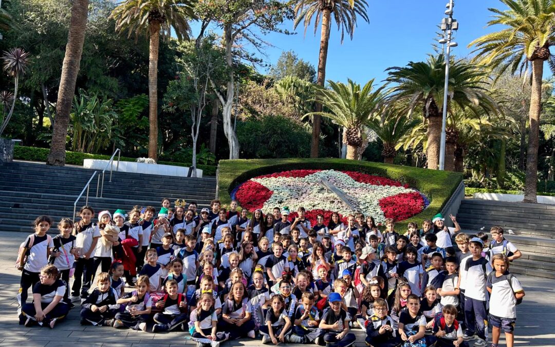 1º, 2º y 3º de Primaria visitan el Belén de Cajasiete