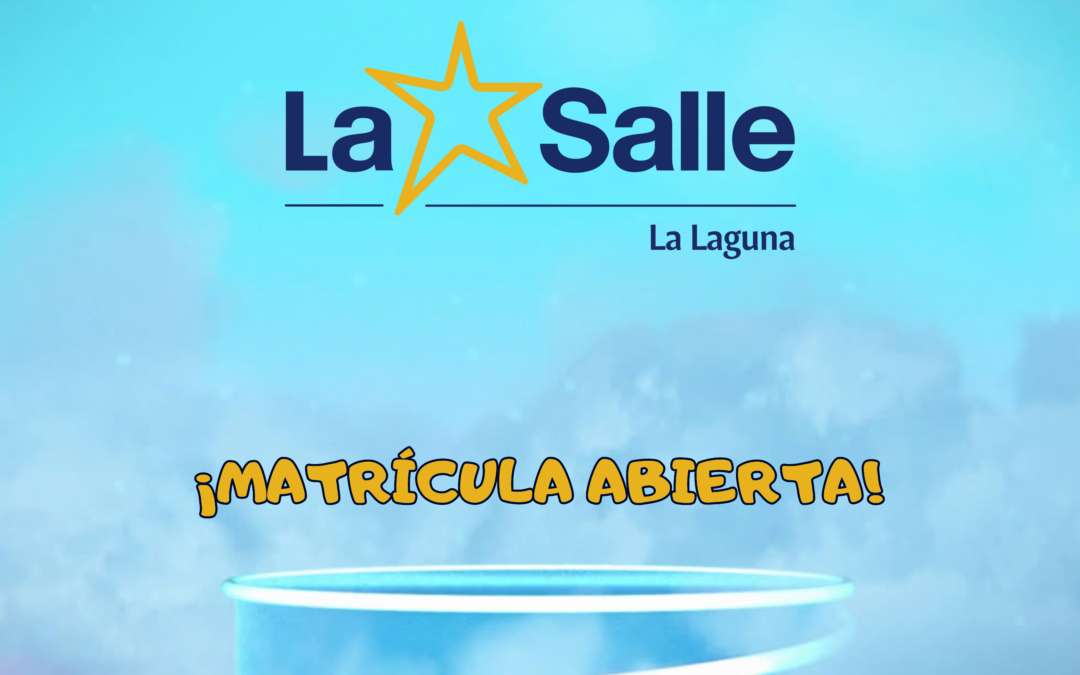 ¡Matrícula abierta!