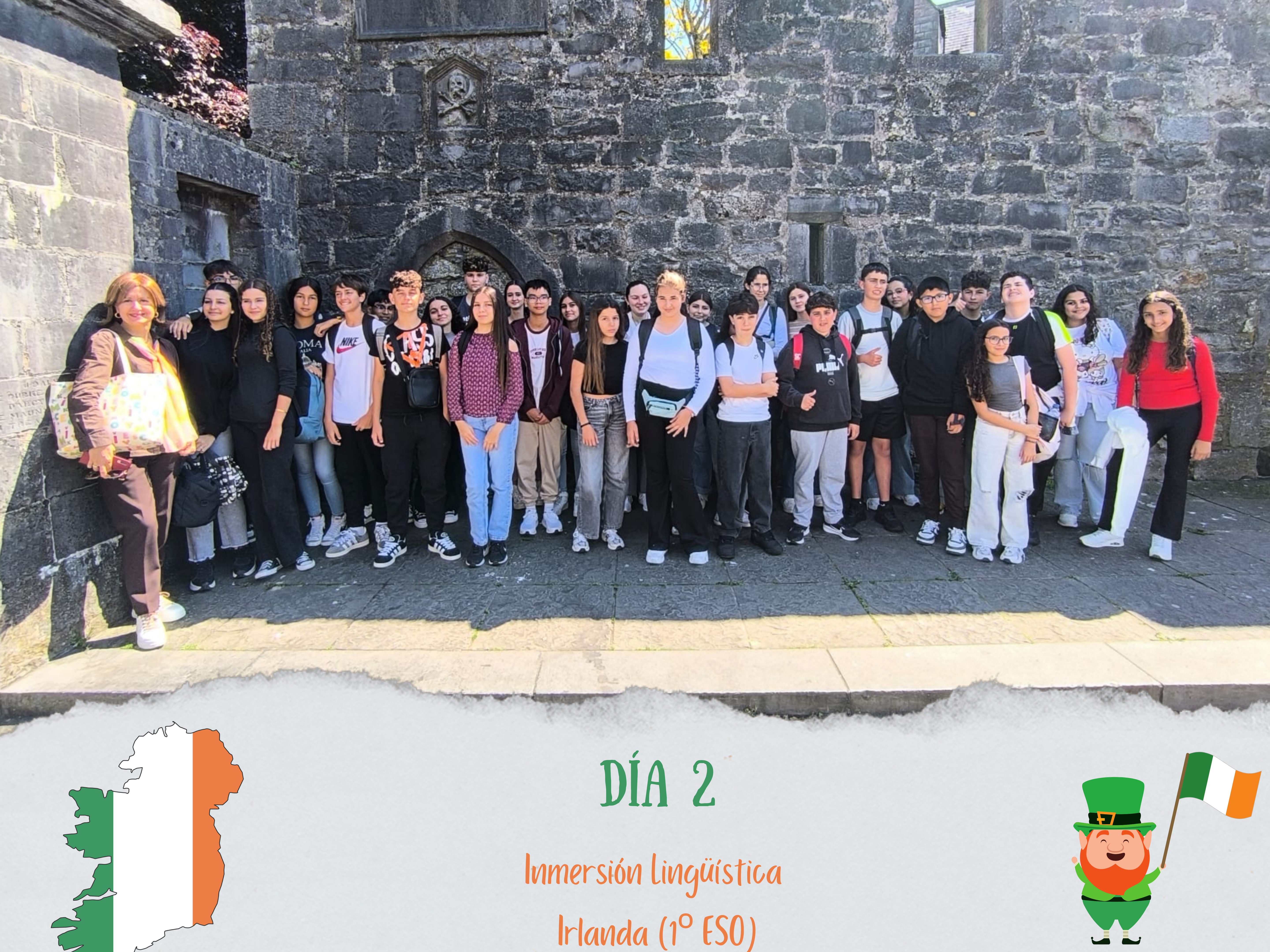 Viaje a Irlanda – 1º ESO | Día 2