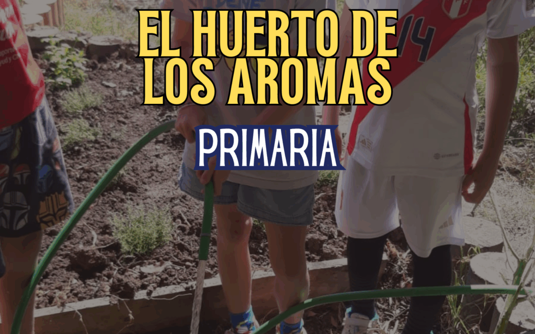 3º de Primaria nos muestra su «Huerto de los Aromas»