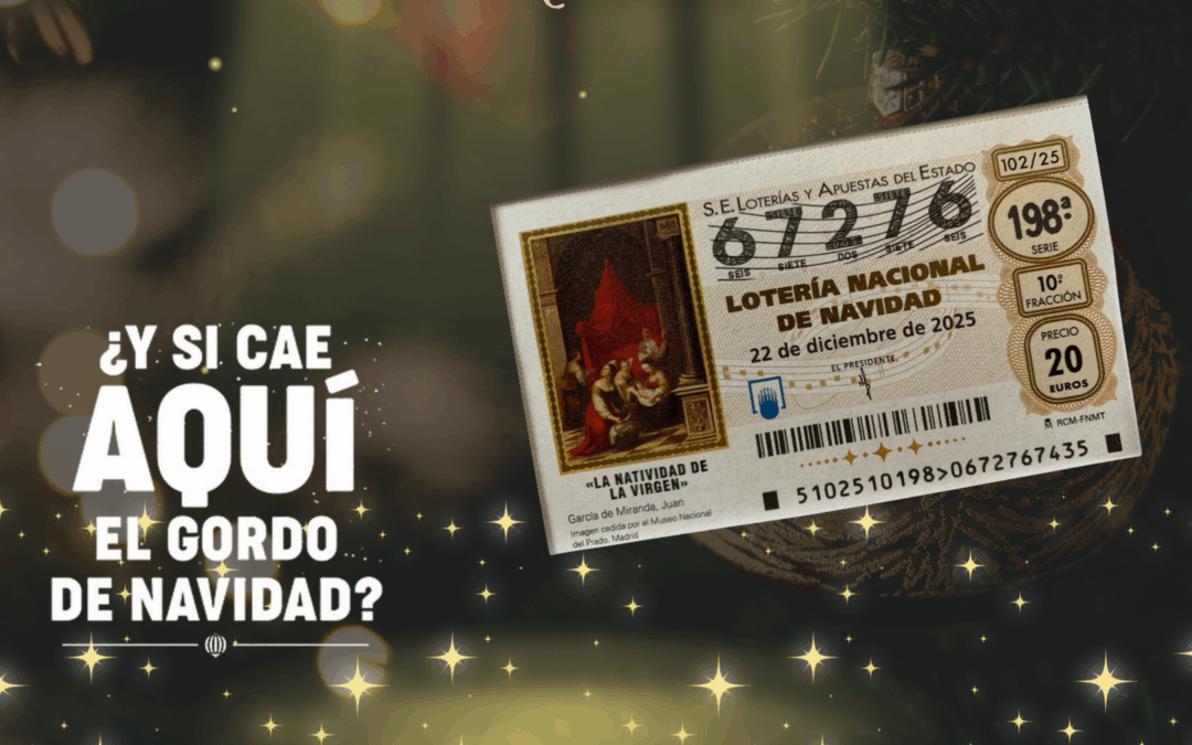 ¡Ya la venta el número de Lotería de Navidad del colegio!