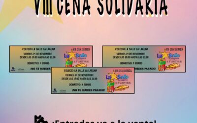 ¡Ya a la venta las entradas de la Cena Solidaria!