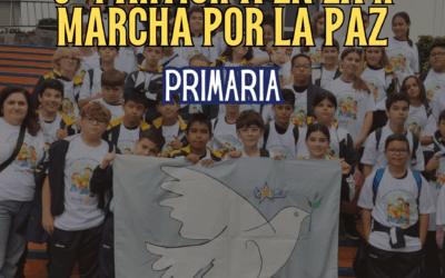 Sexto de Primaria participa en la II Marcha por la Paz