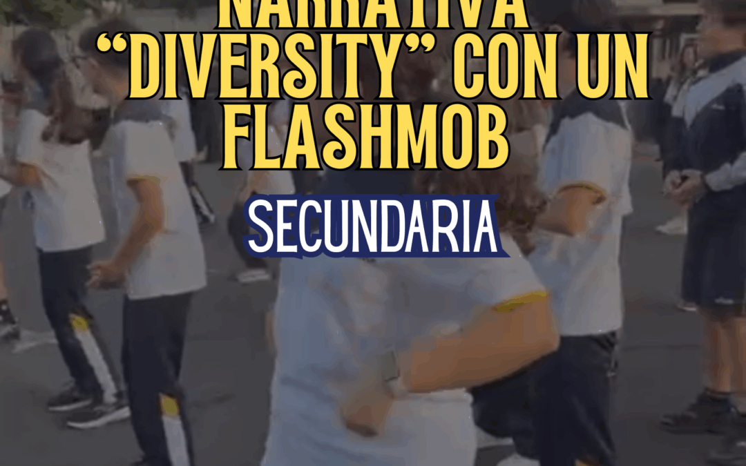 1ºESO finaliza la narrativa «Divertsity» con un Flashmob