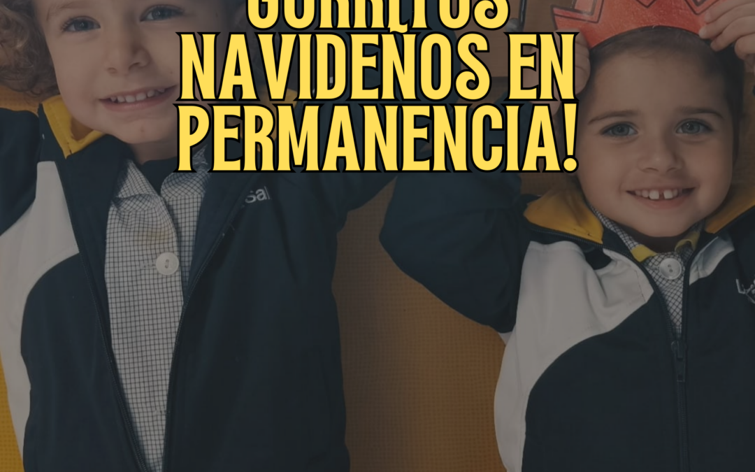 ¡Decoramos gorritos navideños en Permanencia!