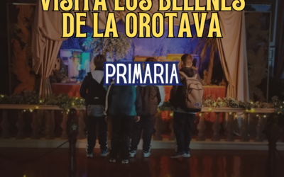 6º de Primaria realiza la ruta de los Belenes de La Orotava