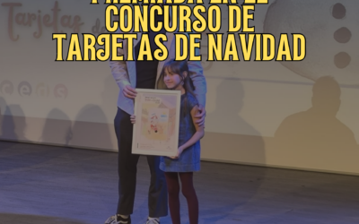 😍¡Una alumna de nuestro centro es premiada en el concurso de Tarjetas de Navidad de CajaCanarias!😍